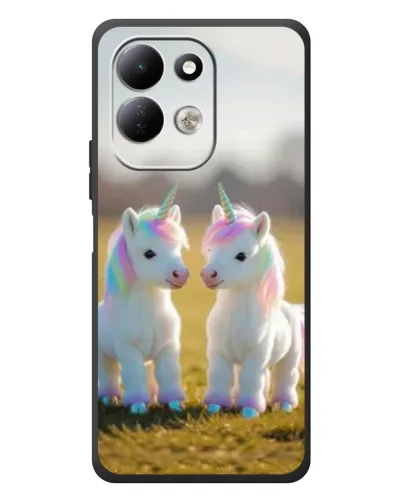 Чехол для Xiaomi Redmi 17 с картинкой «Пара единорогов» Чехол для Xiaomi Redmi 17 с картинкой «Пара единорогов»