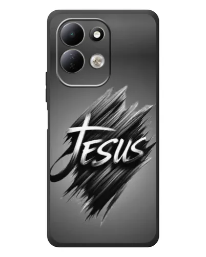 Чехол для Xiaomi Redmi 17 с картинкой «Надпись Jesus Graffiti» Чехол для Xiaomi Redmi 17 с картинкой «Надпись Jesus Graffiti»
