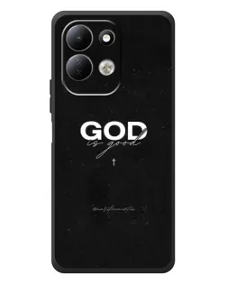 Чехол для Xiaomi Redmi 17 с картинкой «GOD — Бог над всем»