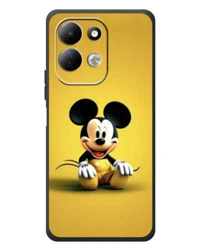 Чехол для Xiaomi Redmi 17 с картинкой «Микки на желтом»