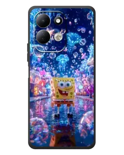 Чехол для Xiaomi Redmi 17 с картинкой «Неоновый океан»