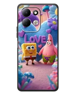 Чехол для Xiaomi Redmi 17 с картинкой «Губка Боб Патрик»