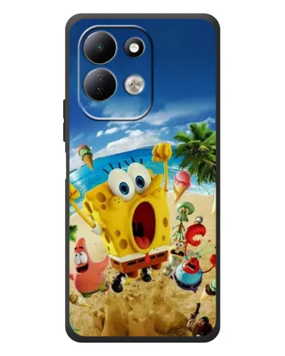 Чехол для Xiaomi Redmi 17 с картинкой «Развлечения на пляже»