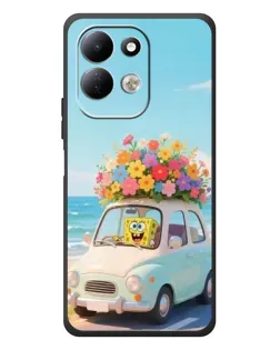 Чехол для Xiaomi Redmi 17 с картинкой «Автомобильное путешествие»