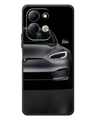 Чехол для Xiaomi Redmi 17 с картинкой «Tesla Model S Look»