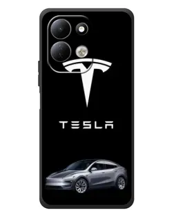 Чехол для Xiaomi Redmi 17 с картинкой «Tesla Model Y»