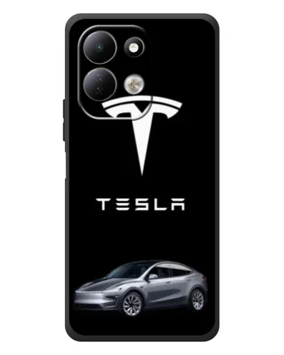 Чехол для Xiaomi Redmi 17 с картинкой «Tesla Model Y»