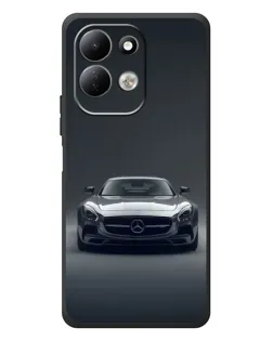 Чехол для Xiaomi Redmi 17 с картинкой «Mercedes на черном»