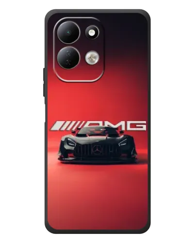 Чехол для Xiaomi Redmi 17 с картинкой «Mercedes AMG — красная линия» Чехол для Xiaomi Redmi 17 с картинкой «Mercedes AMG — красная линия»