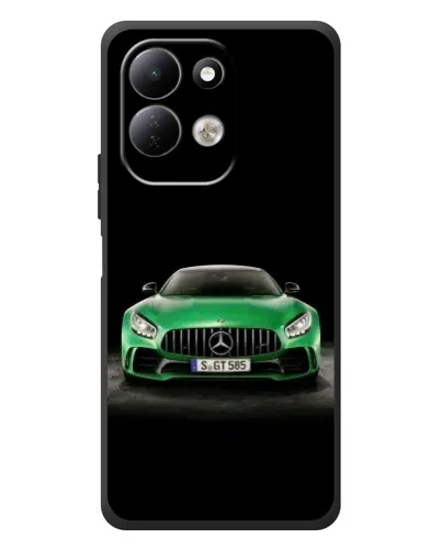 Чехол для Xiaomi Redmi 17 с картинкой «Mercedes — неоновый лого» Чехол для Xiaomi Redmi 17 с картинкой «Mercedes — неоновый лого»
