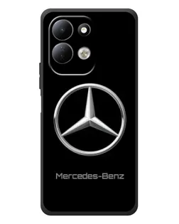 Чехол для Xiaomi Redmi 17 с картинкой «Mercedes Silver Logo»