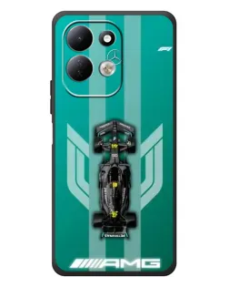 Чехол для Xiaomi Redmi 17 с картинкой «Mercedes AMG Petronas»