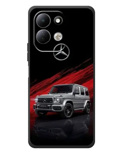Чехол для Xiaomi Redmi 17 с картинкой «Mercedes G-Class красный» Чехол для Xiaomi Redmi 17 с картинкой «Mercedes G-Class красный»