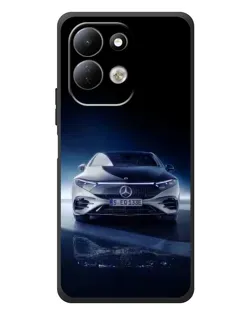 Чехол для Xiaomi Redmi 17 с картинкой «Ночной Mercedes EQ»