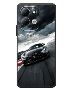 Чехол для Xiaomi Redmi 17 с картинкой «Гоночный Mercedes AMG»