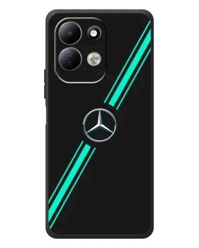 Чехол для Xiaomi Redmi 17 с картинкой «Спортивные линии Mercedes» Чехол для Xiaomi Redmi 17 с картинкой «Спортивные линии Mercedes»