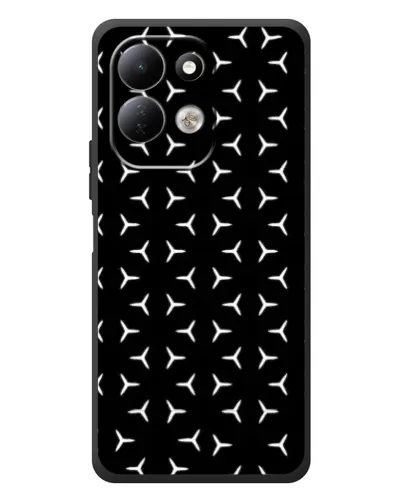 Чехол для Xiaomi Redmi 17 с картинкой «Mercedes паттерн звезд» Чехол для Xiaomi Redmi 17 с картинкой «Mercedes паттерн звезд»