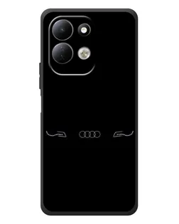 Чехол для Xiaomi Redmi 17 с картинкой «Audi — световой подпись» Чехол для Xiaomi Redmi 17 с картинкой «Audi — световой подпись»