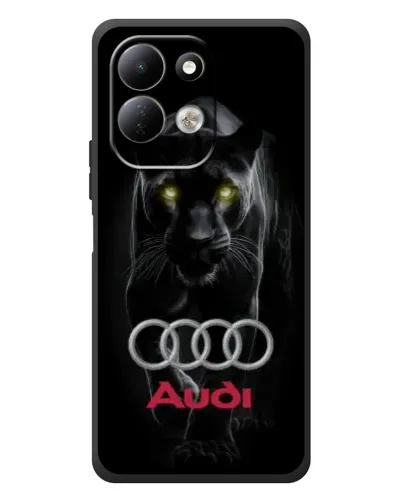 Чехол для Xiaomi Redmi 17 с картинкой «Пантера и Audi» Чехол для Xiaomi Redmi 17 с картинкой «Пантера и Audi»