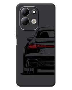Чехол для Xiaomi Redmi 17 с картинкой «Задняя часть Audi — арт»