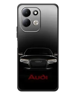 Чехол для Xiaomi Redmi 17 с картинкой «Audi — градиентный контур»