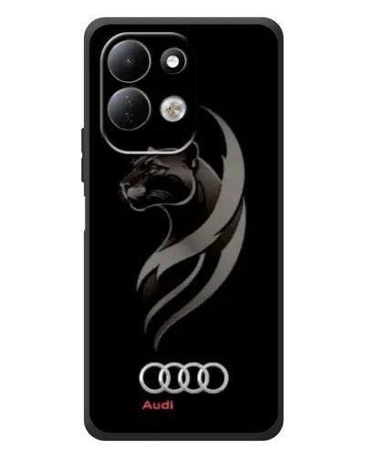 Чехол для Xiaomi Redmi 17 с картинкой «Графика — пантера и Audi» Чехол для Xiaomi Redmi 17 с картинкой «Графика — пантера и Audi»