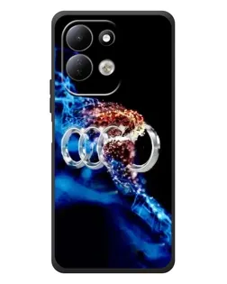 Чехол для Xiaomi Redmi 17 с картинкой «Энергия лого Audi»