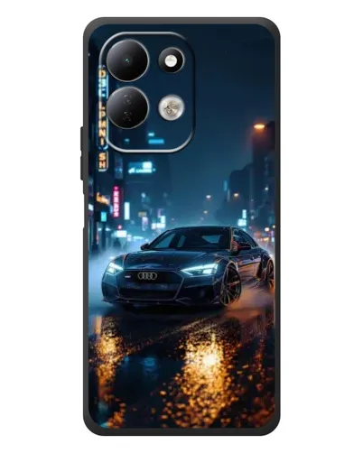 Чехол для Xiaomi Redmi 17 с картинкой «Ночной город и Audi» Чехол для Xiaomi Redmi 17 с картинкой «Ночной город и Audi»