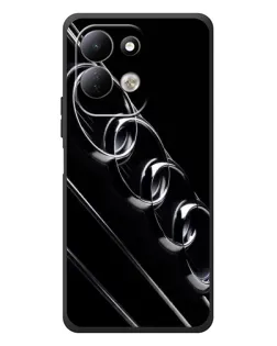 Чехол для Xiaomi Redmi 17 с картинкой «Audi — абстрактные кольца»