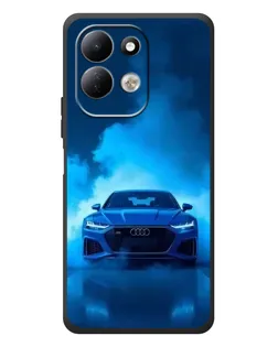 Чехол для Xiaomi Redmi 17 с картинкой «Audi — голубая энергия»