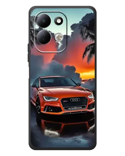 Чехол для Xiaomi Redmi 17 с картинкой «Audi — закат» Чехол для Xiaomi Redmi 17 с картинкой «Audi — закат»