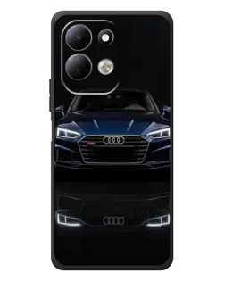 Чехол для Xiaomi Redmi 17 с картинкой «Audi — ночное отражение»