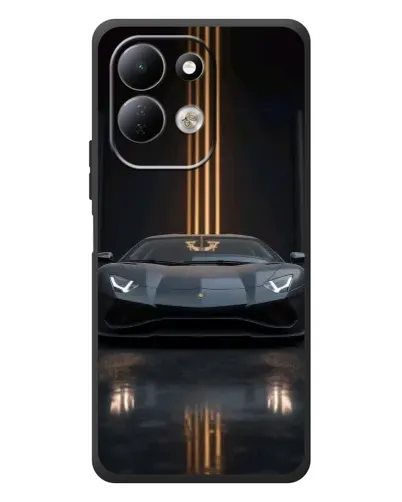 Чехол для Xiaomi Redmi 17 с картинкой «Lamborghini золотые линии» Чехол для Xiaomi Redmi 17 с картинкой «Lamborghini золотые линии»