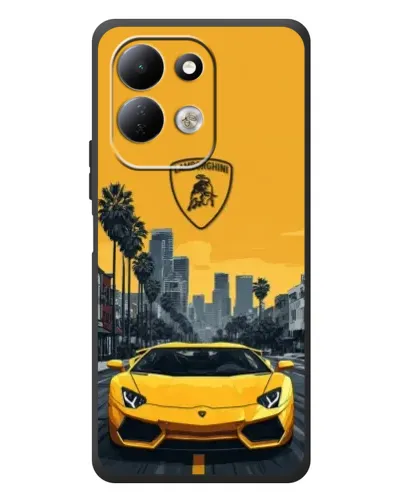 Чехол для Xiaomi Redmi 17 с картинкой «Желтый Lamborghini город» Чехол для Xiaomi Redmi 17 с картинкой «Желтый Lamborghini город»