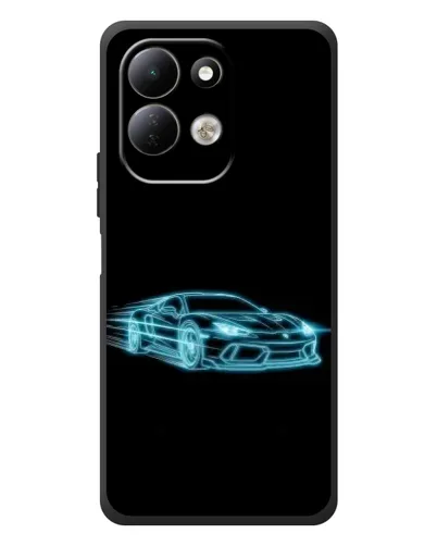 Чехол для Xiaomi Redmi 17 с картинкой «Неоновый контур Lamborghini» Чехол для Xiaomi Redmi 17 с картинкой «Неоновый контур Lamborghini»
