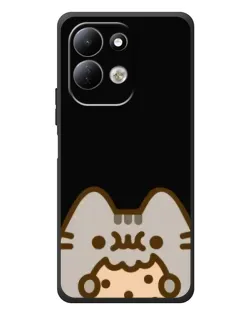Чехол для Xiaomi Redmi 17 с картинкой «Пушин на черном»