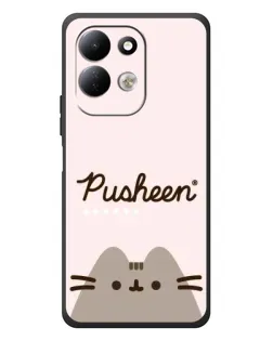 Чехол для Xiaomi Redmi 17 с картинкой «Pusheen логотип»