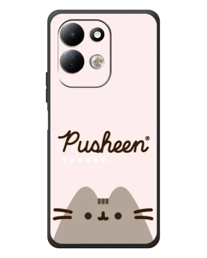 Чехол для Xiaomi Redmi 17 с картинкой «Pusheen логотип» Чехол для Xiaomi Redmi 17 с картинкой «Pusheen логотип»