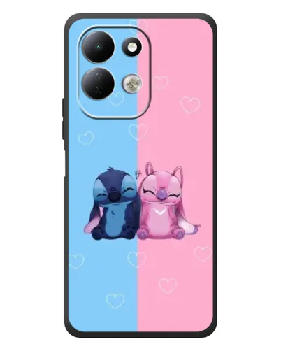 Чехол для Xiaomi Redmi 17 с картинкой «Stitch и Angel Love» Чехол для Xiaomi Redmi 17 с картинкой «Stitch и Angel Love»