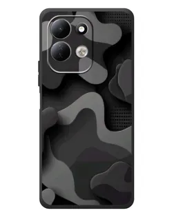 Чехол для Xiaomi Redmi 17 с картинкой «Темный абстрактный камуфляж» Чехол для Xiaomi Redmi 17 с картинкой «Темный абстрактный камуфляж»