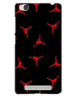 Чехол для Xiaomi Redmi 4A с картинкой «Jordan Red Pattern»