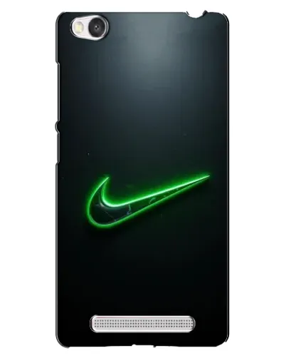 Чехол для Xiaomi Redmi 4A с картинкой «Неоновый контур Nike»