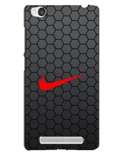 Чехол для Xiaomi Redmi 4A с картинкой «Nike — карбоновая сетка»