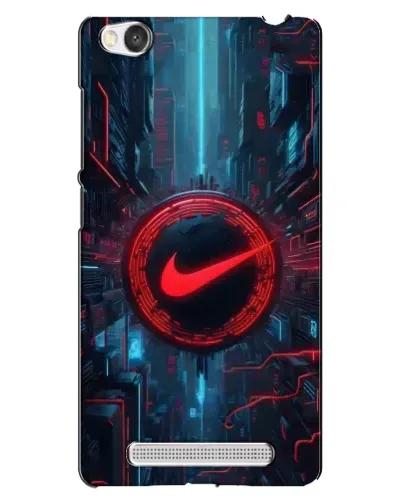 Чехол для Xiaomi Redmi 4A с картинкой «Техногенный стиль Nike»
