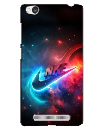 Чехол для Xiaomi Redmi 4A с картинкой «Огненный логотип Nike»