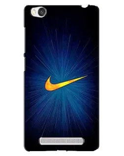 Чехол для Xiaomi Redmi 4A с картинкой «Синий пульс Nike»