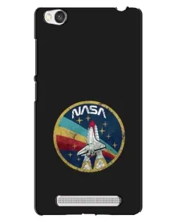 Чехол для Xiaomi Redmi 4A с картинкой «NASA — эмблема миссии»