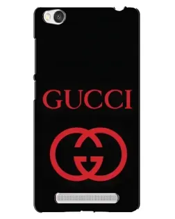 Чохол для Xiaomi Redmi 4A з картинкою «Gucci — червоний логотип»