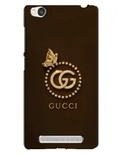 Чохол для Xiaomi Redmi 4A з картинкою «Gucci — золотий метелик»
