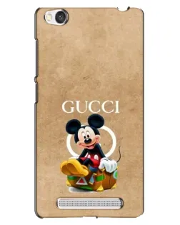 Чохол для Xiaomi Redmi 4A з картинкою «Міккі Маус Gucci — крафт»